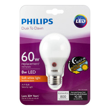 60W LED A19 E26 2700K