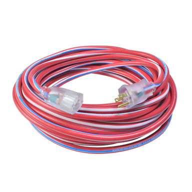 EXT CORD PATRIOTIC 25'