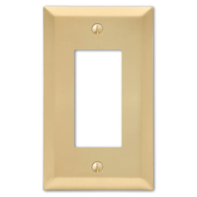 Sat Brass Rocker Wall Plate