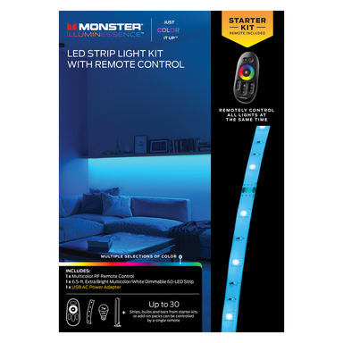 Mood Light Strip Kit W/adpt