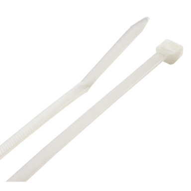 CableTies 8" 75lb White 20PK