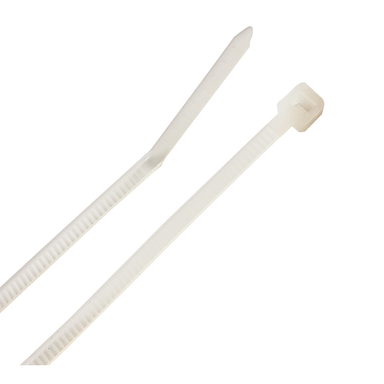Cable Ties 4" 18lb White 100PK