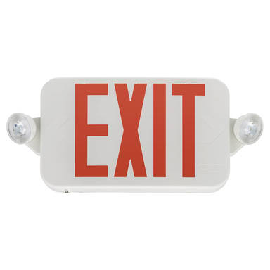 LED EXIT/EMERGENCY RED