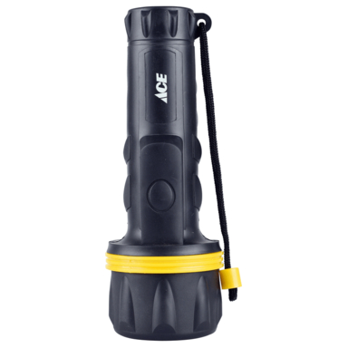 LED FLSHLGHT BLK/YLW ACE 65L