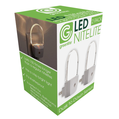 Nght-light Led W/ Sensor 2pk