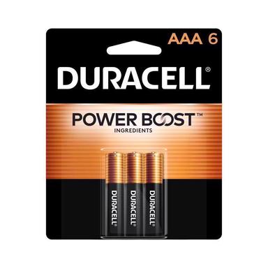 6PK AAA Duracell Batteries