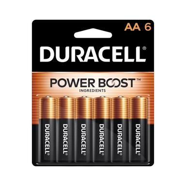 6PK AA Duracell Batteries