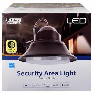 SCRTY LGHT BRNZ 50W 13"W