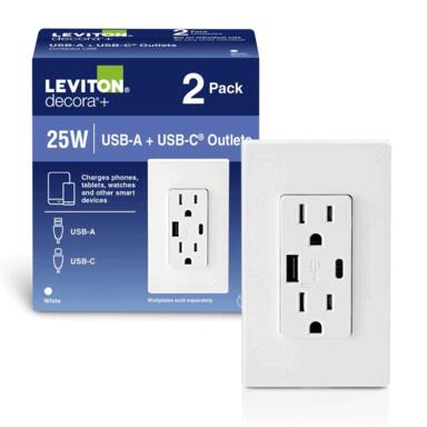 OUTLET/USB A/C DPLX 15A