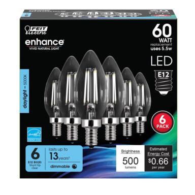 FIL LED BULB B10 E12 5.5
