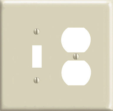 4x4 Tapa Switch Outlet Doble Iv