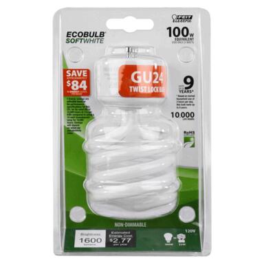 CFL BULB 1600LM 120V 23W