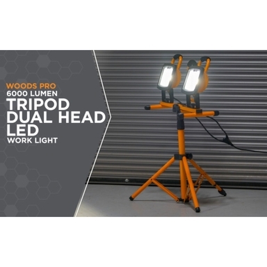 WORK LIGHT W/TRIPOD 72W