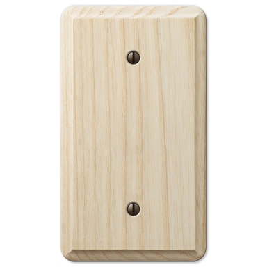 Wood Blank Wall Plate