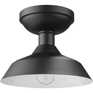 CEILING LIGHT BLACK 8.5"