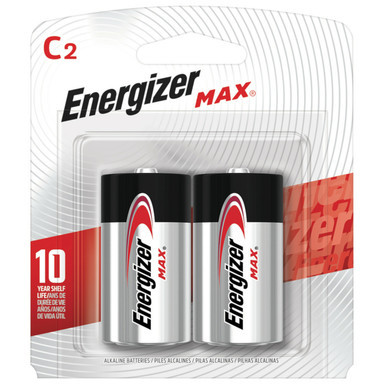 Energizer Max Alkaline C 2PK