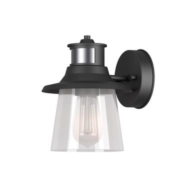 WALL SCONCE BLACK 9"