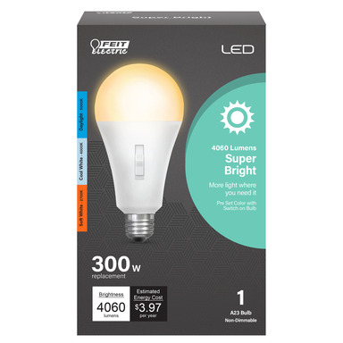 300W A23 LED Color Change Bulb