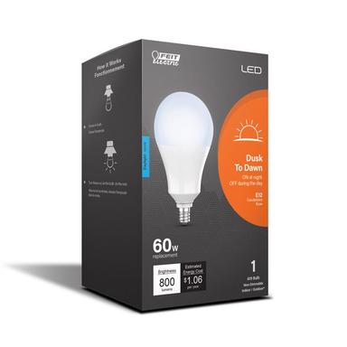 60W LED Dusk to Dawn Bulb