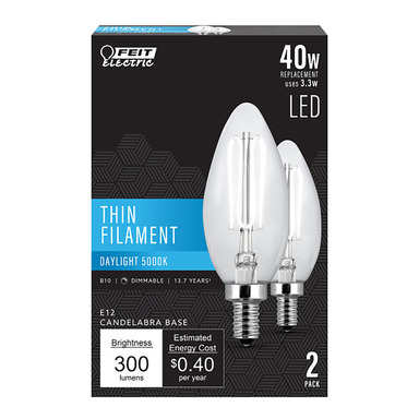 40W E12 Filament LED Bulb