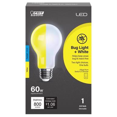 60W A19 LED Bulb Yellow