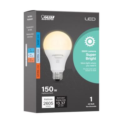 2PK A21 28W LED Bulb