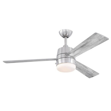 Ceiling Fan Led Slv 52"
