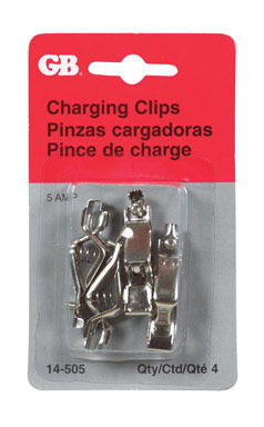 Gardner Bender 5 amps Battery Charging Clips 4 pk