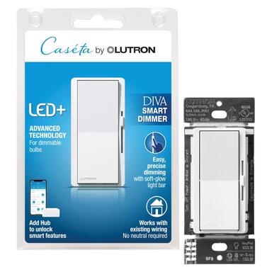 CASETA WH SMART DIMMER LUTRON