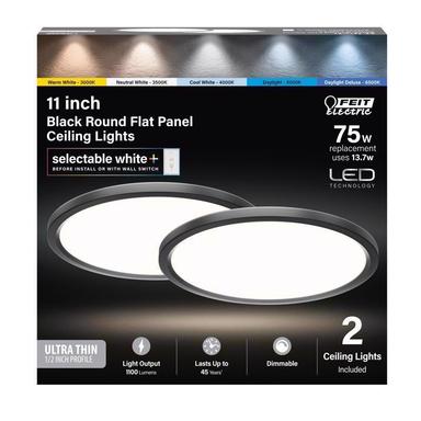 Led Flt Panel 11" 2pk