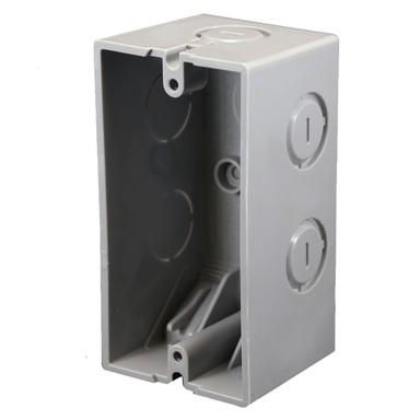 12CI 1G HANDY BOX GRAY PVC