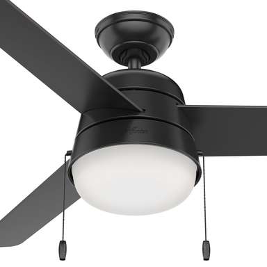 CEILING FAN LED BLK 52"