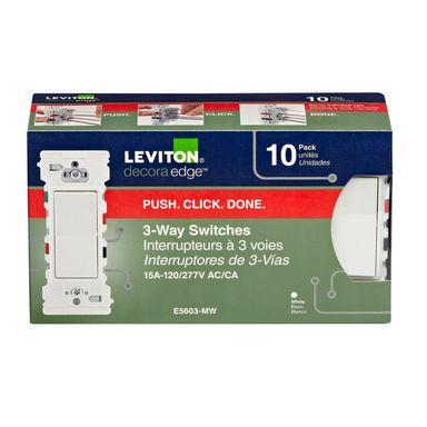 SWITCH ROCKER 15A WHT