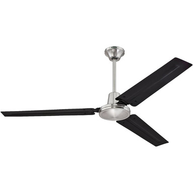 CEILING FAN 3SPD BLK 56"