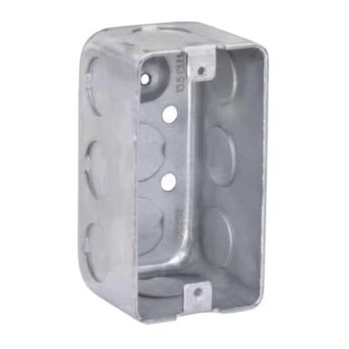 ELCTRCL BOX STL RTNGL 4"