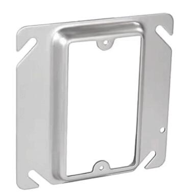 1G 4" Square Steel Box Cover