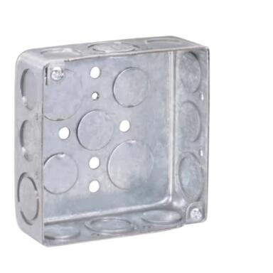 4x1-1/2" Square Steel Box