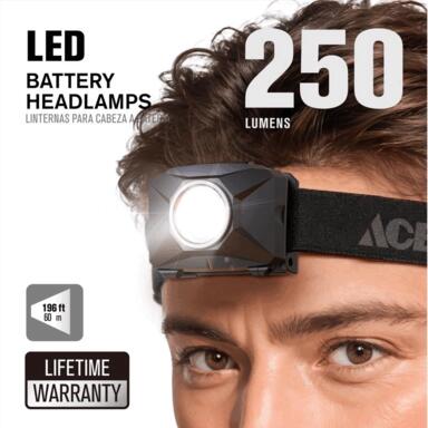 Head Lamp Led Blk 250lm