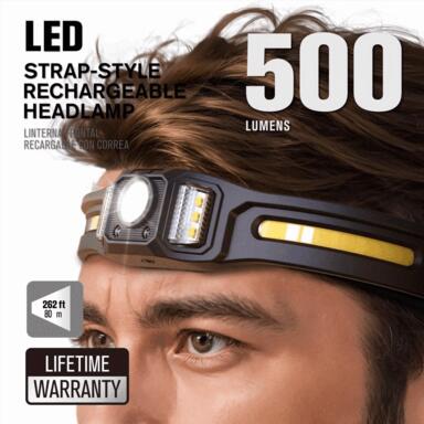 Head Lamp Led Blk 500lm