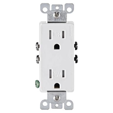 15A Weather Resist Duplex Outlet