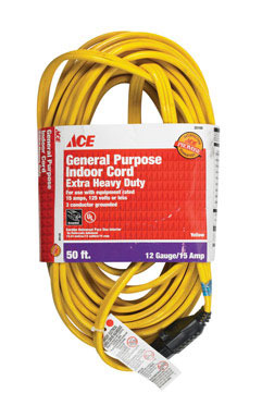 CORD EXTENSION 12/3 SPT-3 50'