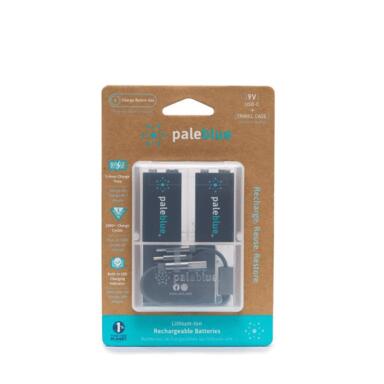 BATTERY 9V PALE BLUE 2PK