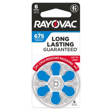 RV HRNG AID BTRY 675 6PK