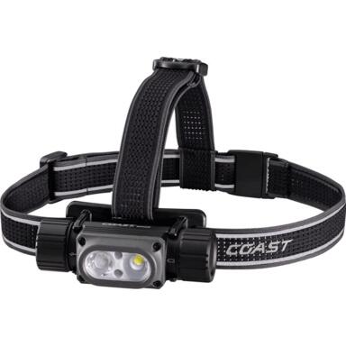 LED HEAD LMP 2000LM BLK/GREY