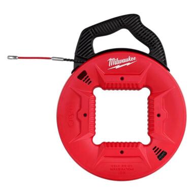 Fish Tape Poly Red 50'