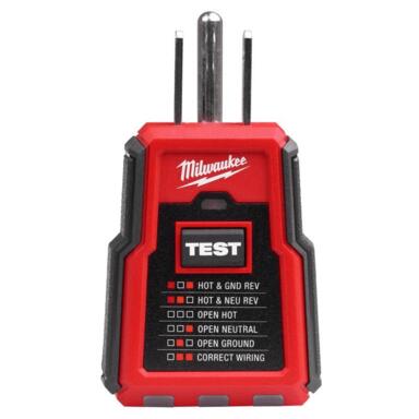 Rcptcl Tstr Led Blk/red