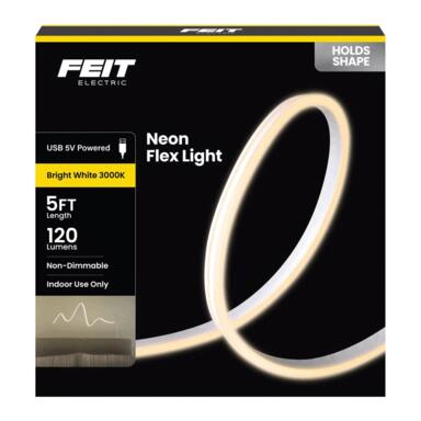 TAPE LIGHT 5' WHT