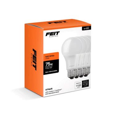 Bomb. Led 75w S/w 4pk