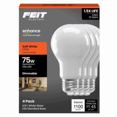 Ft Led A19 Sw 75w 120v