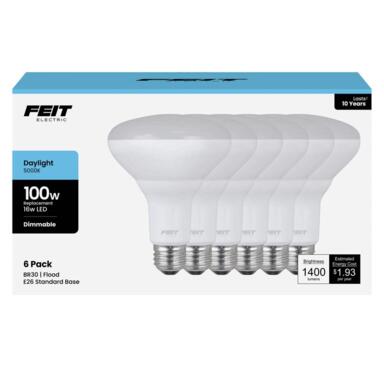 Ft Led Br30 Dl 100w 6pk